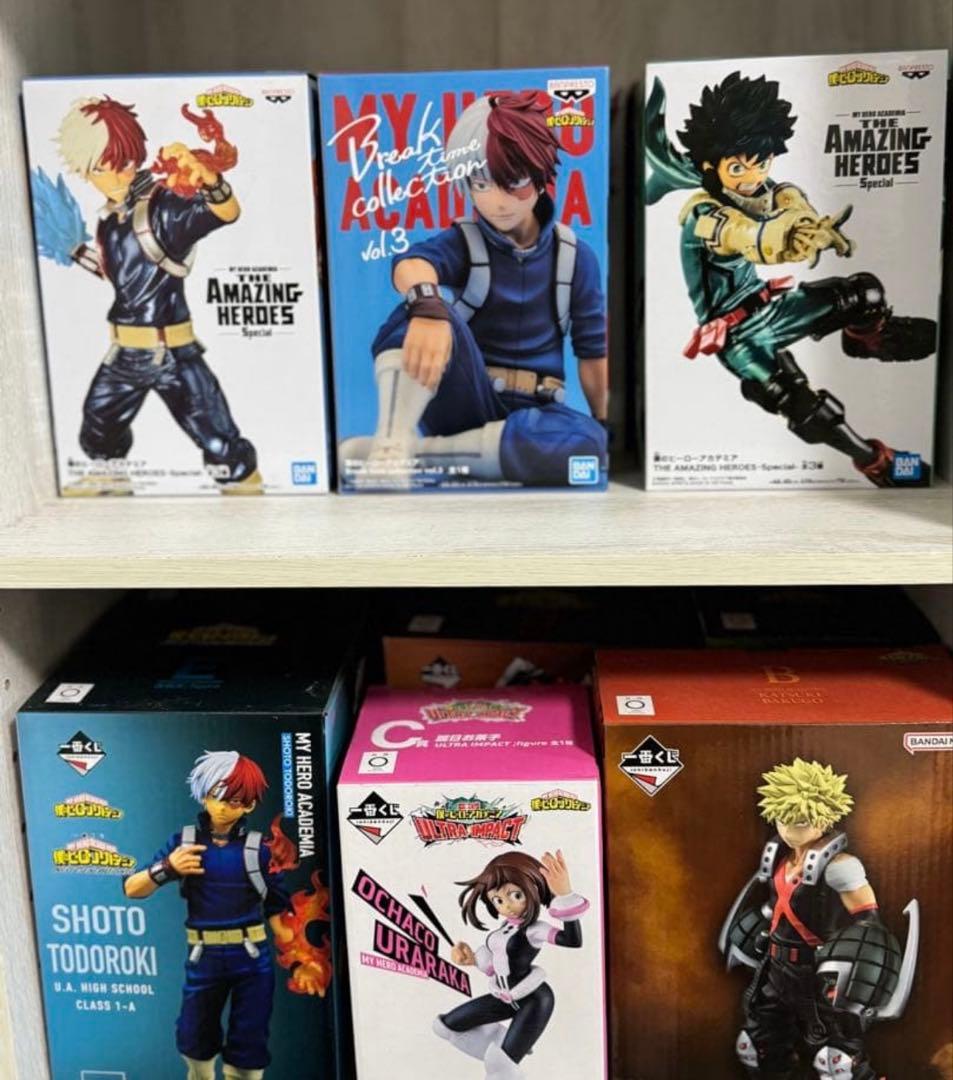 ヒロアカフィギュア　ヒロアカ一番くじ　等　全てセット　引退品