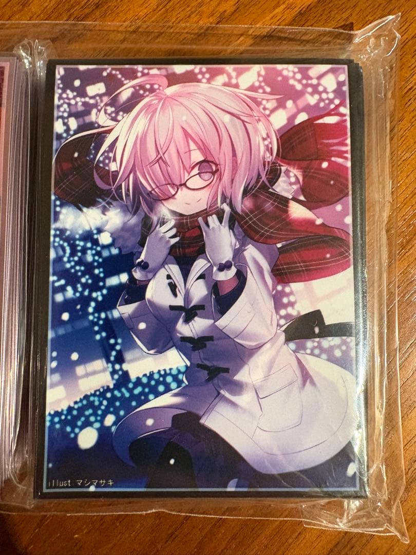 【希少品】マシマサキ プレイマット＆スリーブ3点 沖田総司 宮本武蔵 FGO