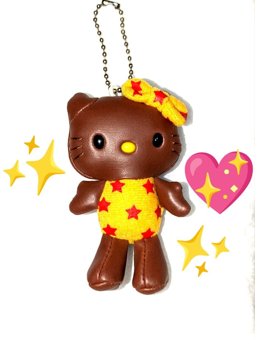 ♡超激レア♡ガングロ♡日焼けキティ♡Ｂチェーン♡ぬいぐるみ♡超激ヴィンテージ商品