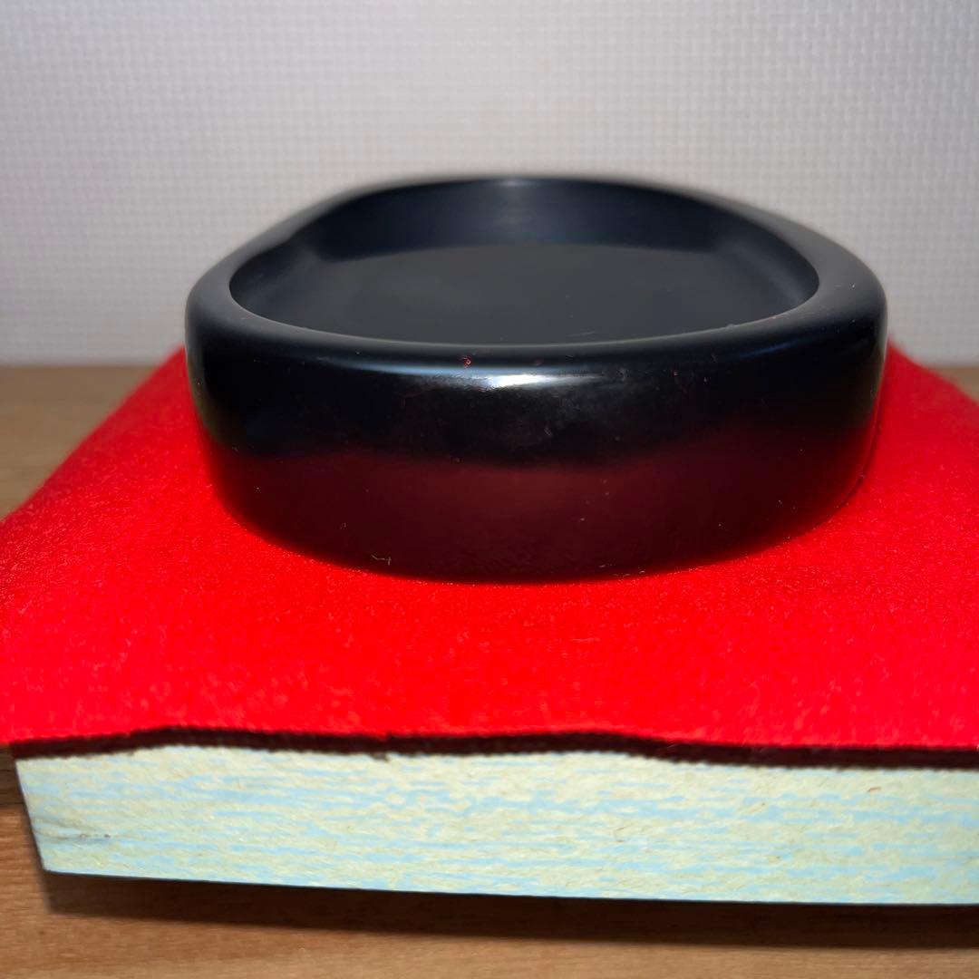 ⭕️希少　那智黒石　玉石　石のささやき　山口光峯　特殊研　皇室献納