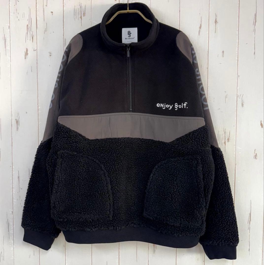 メンズウェア 8gshoot BOA FLEECE HALF ZIP PULLOVER