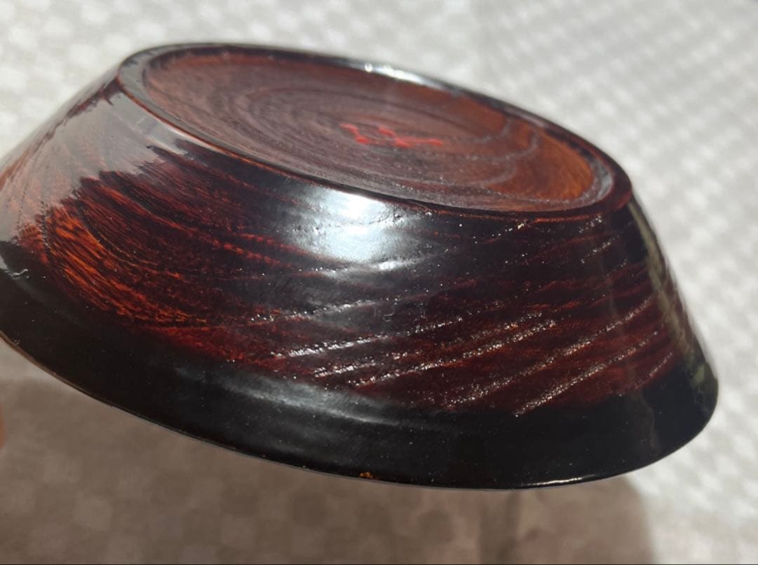 輪島塗　角 偉三郎 利休皿