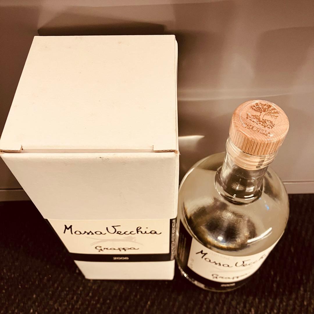 マッサ ヴェッキア グラッパ 2006年 500ml 箱付き