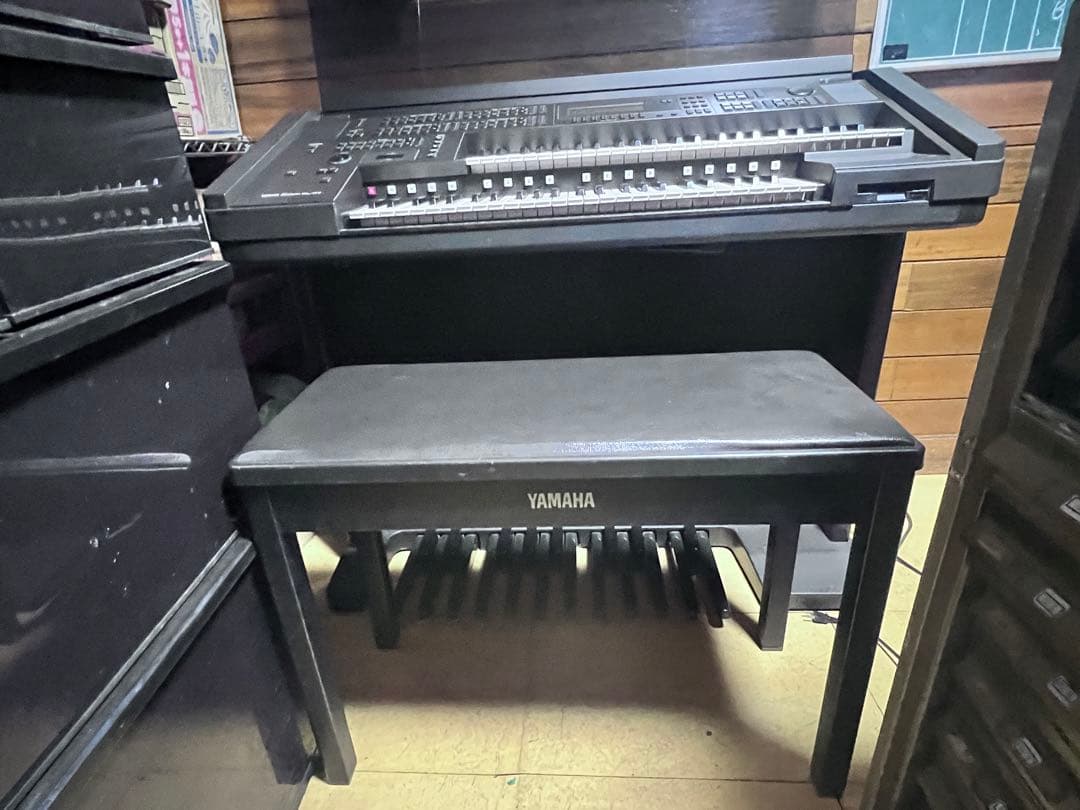 YAMAHA エレクトーン　EL-87 電子ピアノ 61鍵盤 ベンチ付き