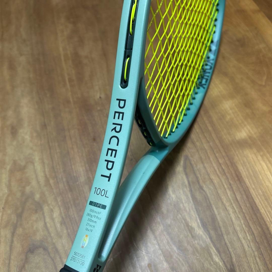 ヨネックス テニスラケット　パーセプト100L グリップ1