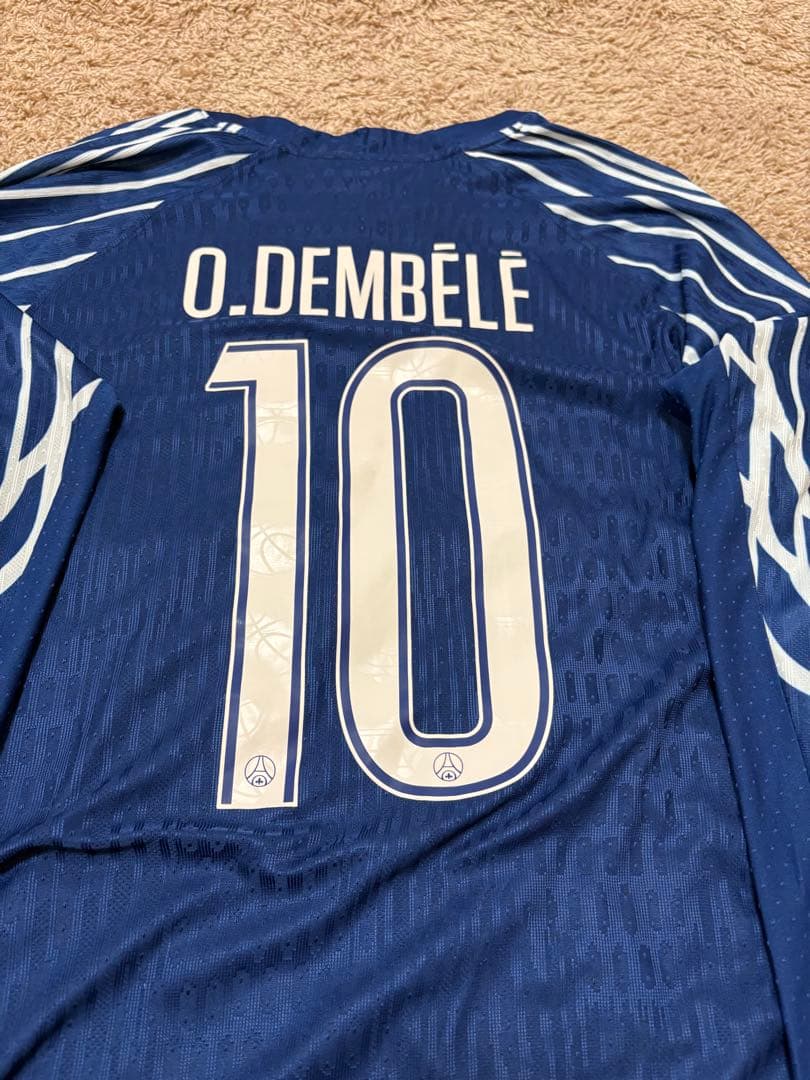 24-25 パリ・サンジェルマン10番 デンベレ 長袖ユニフォーム