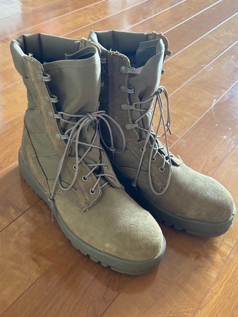 MCRAE ミリタリーブーツ カーキ コンバット 安全靴 vibrum 11R