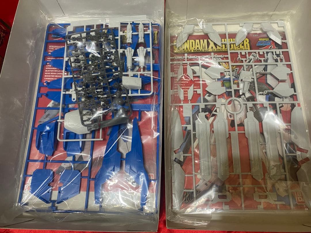 hg 1/100 ガンダムx ディバイダー　エアマックス　バースト　新品　未開封
