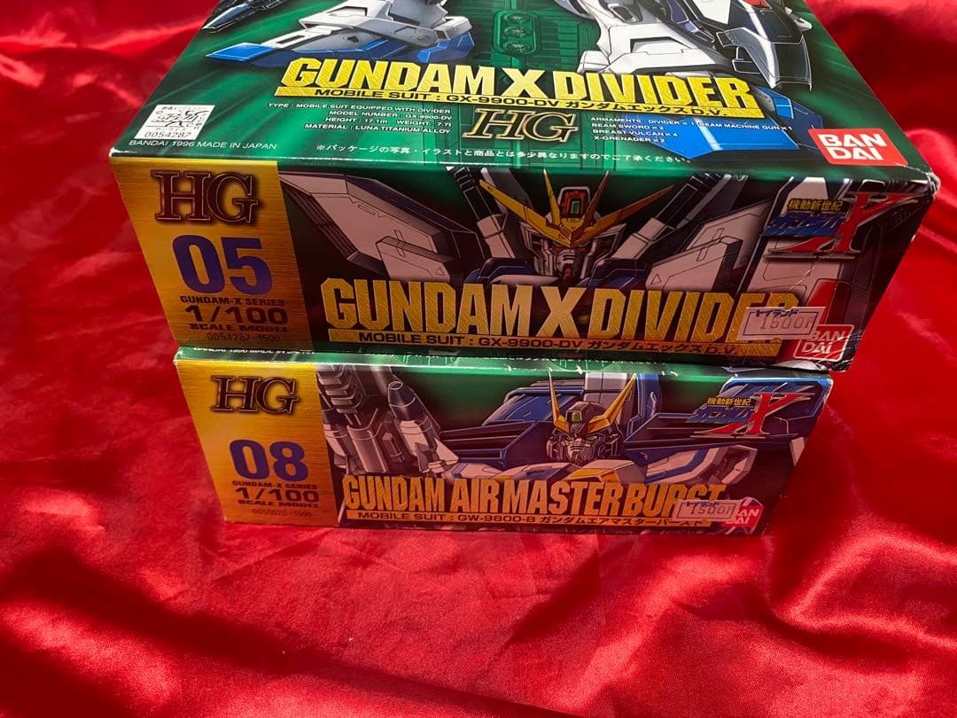 hg 1/100 ガンダムx ディバイダー　エアマックス　バースト　新品　未開封