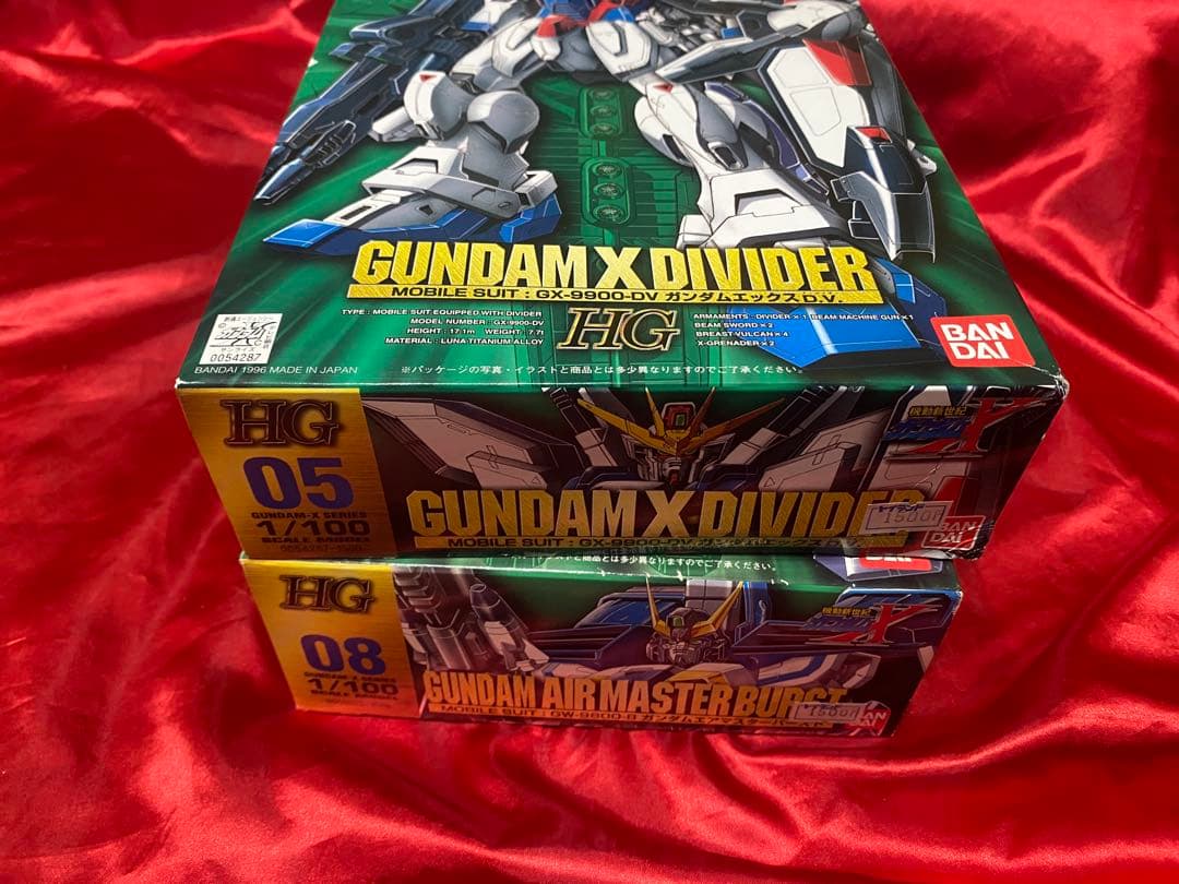 hg 1/100 ガンダムx ディバイダー　エアマックス　バースト　新品　未開封
