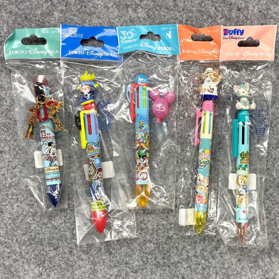 ディズニー 多色ボールペン 5種類セット