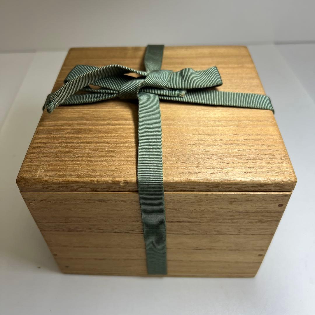 専用　名工　宮川香雲　仁清写菊絵茶碗　極〆箱　※箱底に銘　東Y8-0113☆2F