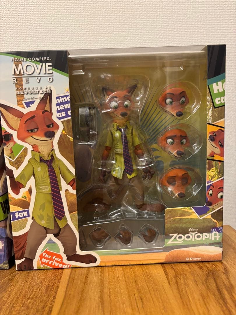Zootopia ジュディ・ホップス ニック・ワイルド フィギュアセット　海洋堂