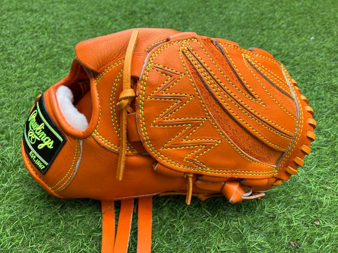 新品未使用　専用袋付　ローリングス　硬式　グローブ グラブ　投手