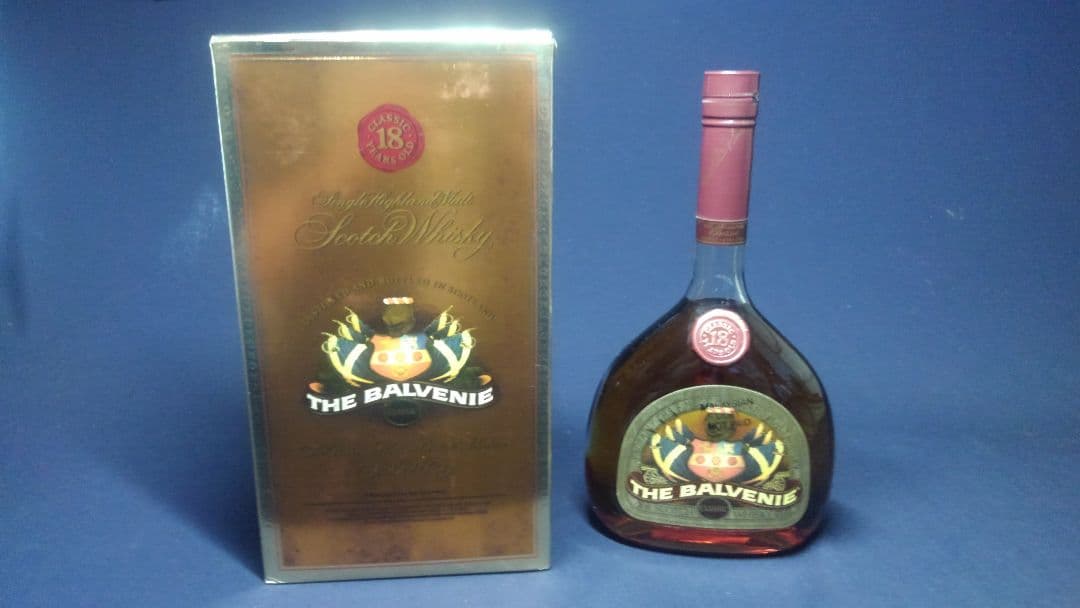 み*と様 THE BALVENIE 18年 ブランデー ギフトボックス付き　未開