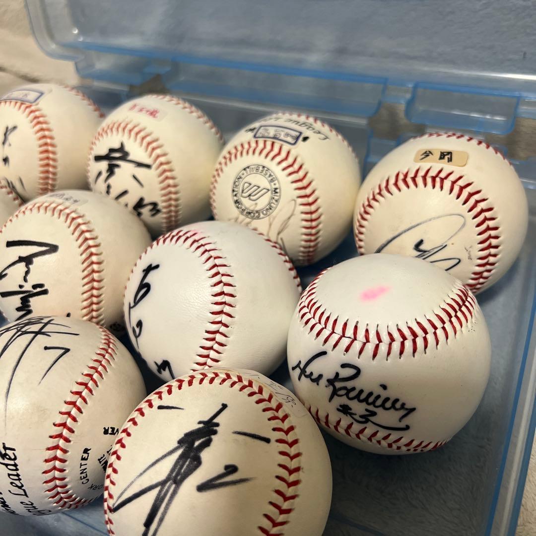 サインボール10個セット（保管ケース付）