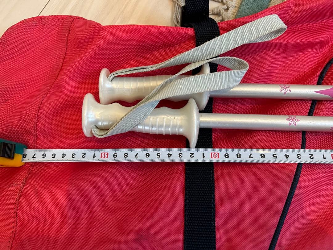 elan エラン　スキー板　120 ストック　スキーケース　セット