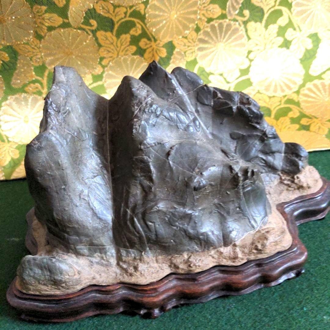 【最終価格】紀州名産古谷石・水石・台座石・鑑賞石