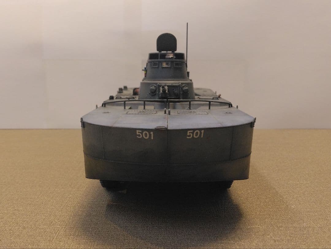 1/35塗装済完成品 旧日本軍日本海軍陸戦隊 特二式内火艇 戦車模型プラモデル