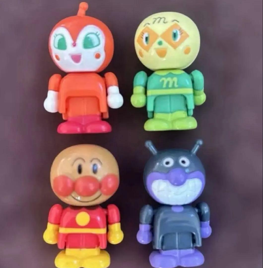 アンパンマンレトロフィギュア　ドキンちゃん　メロンパンナちゃん　可動式