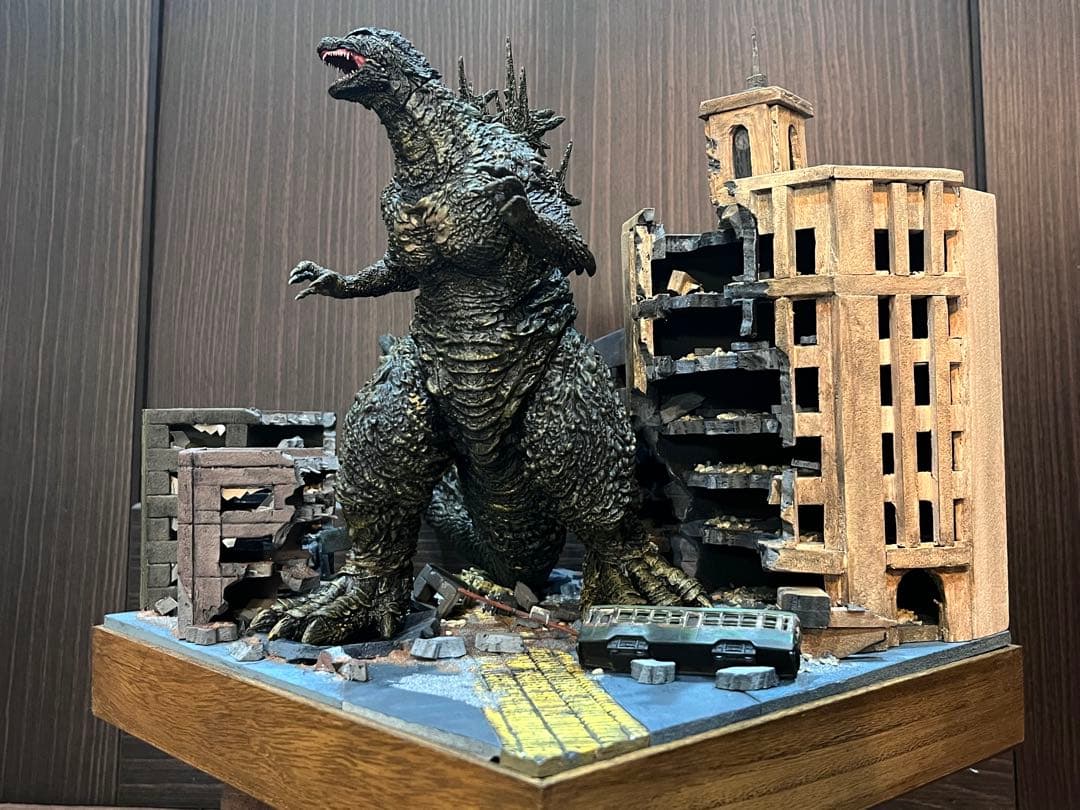 ゴジラ-1.0 銀座襲撃ジオラマ 一番くじA賞対応