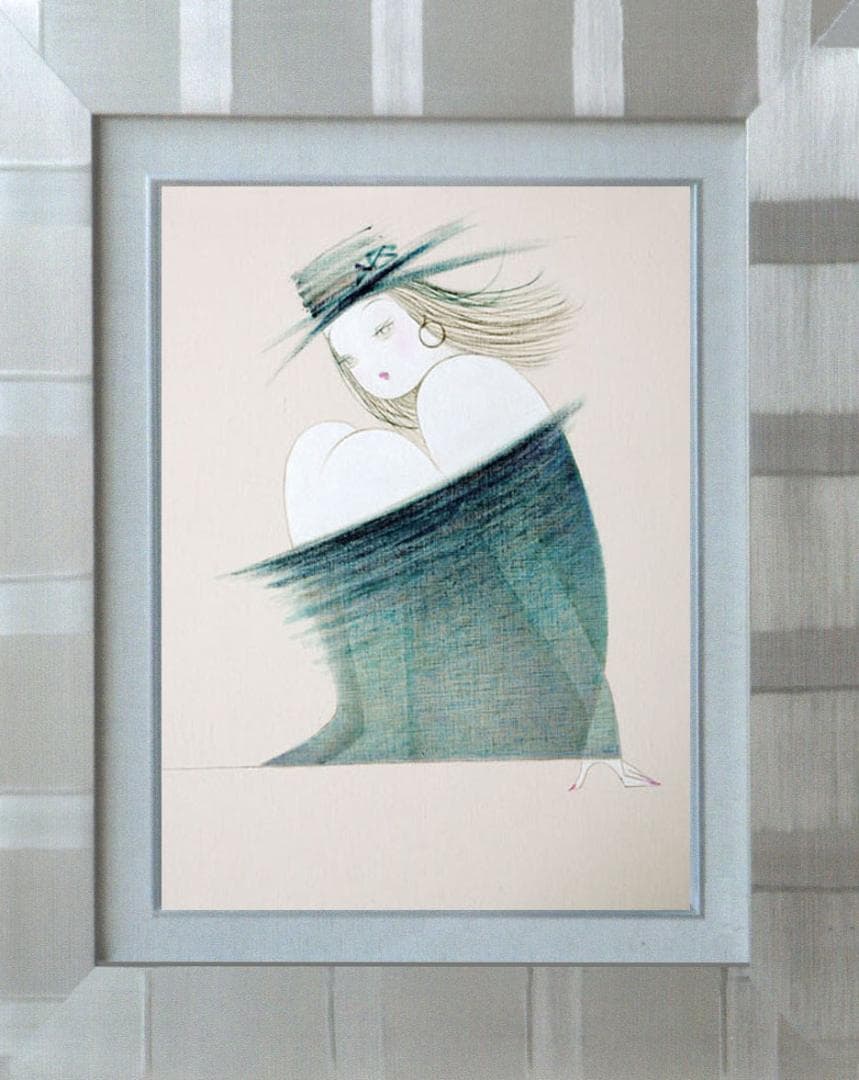 油絵 絵 絵画 インテリア F6-080114 人物 女性像