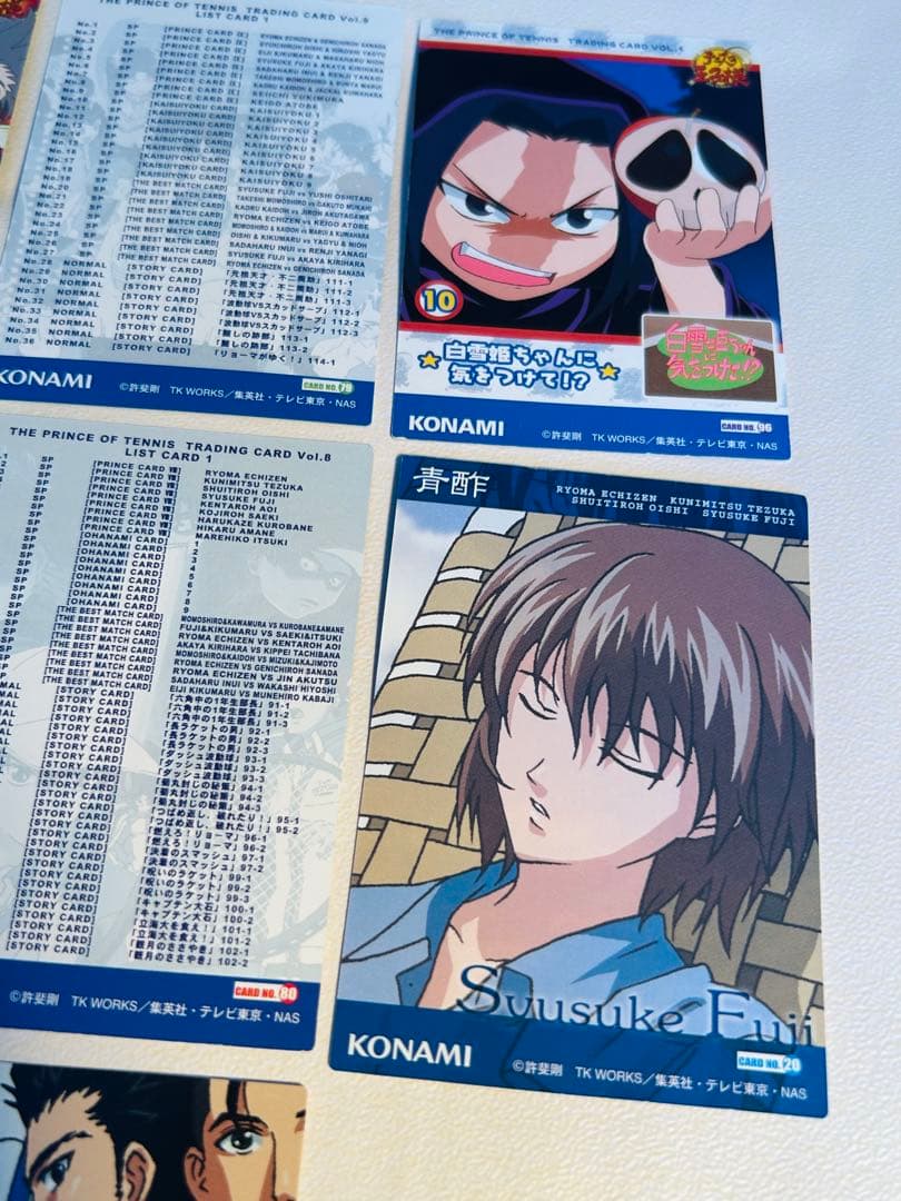 テニスの王子様 トレーディングカードなど 8枚セット
