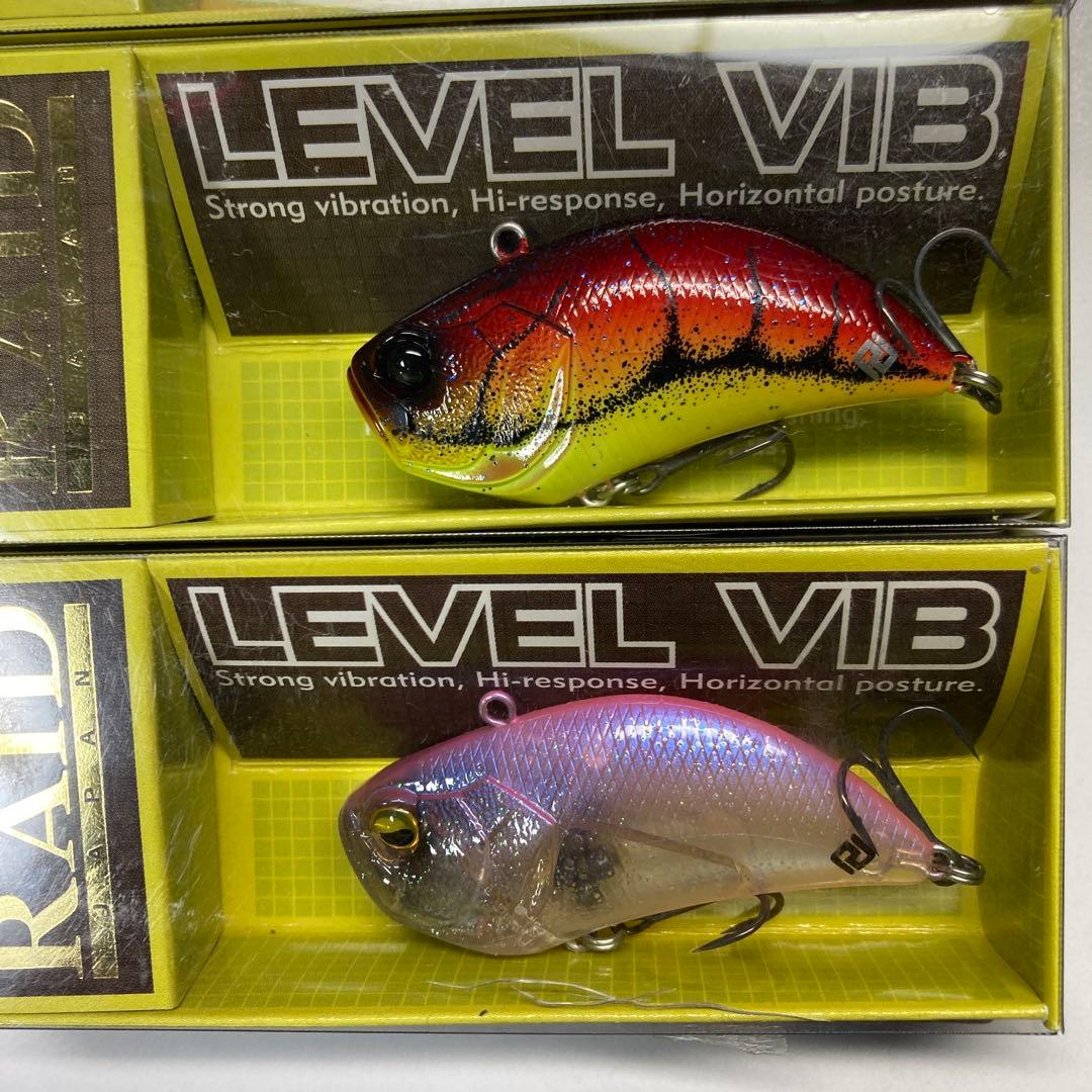 【新品未使用品】レイドジャパン　レベルバイブ　４セット