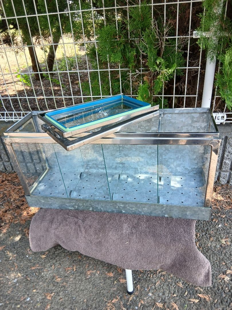 駄菓子　雑貨　ブリキ陳列ケース　昭和レトロ　当時物　アンティーク