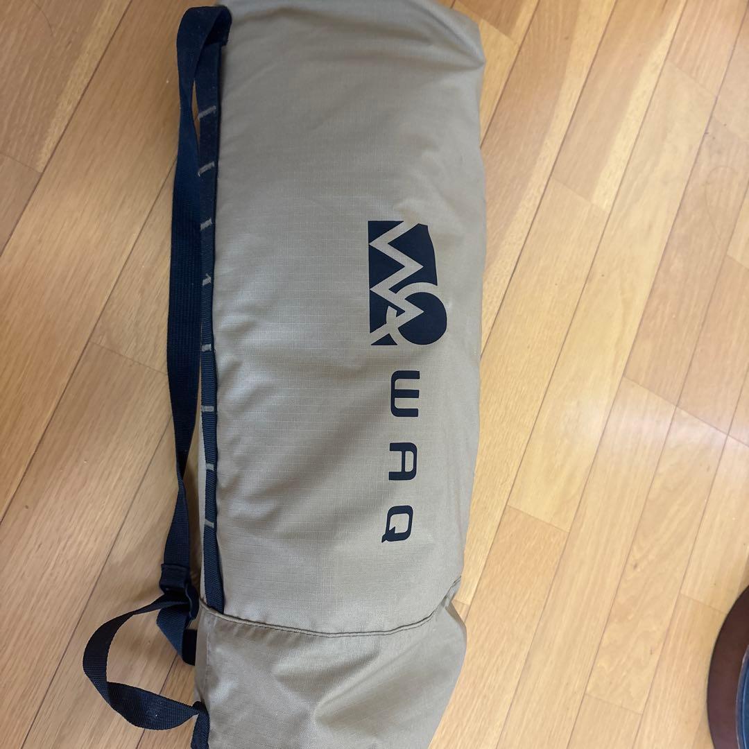 WAQ ワック 2WAY フォールディングコット タン 収納バッグ付き