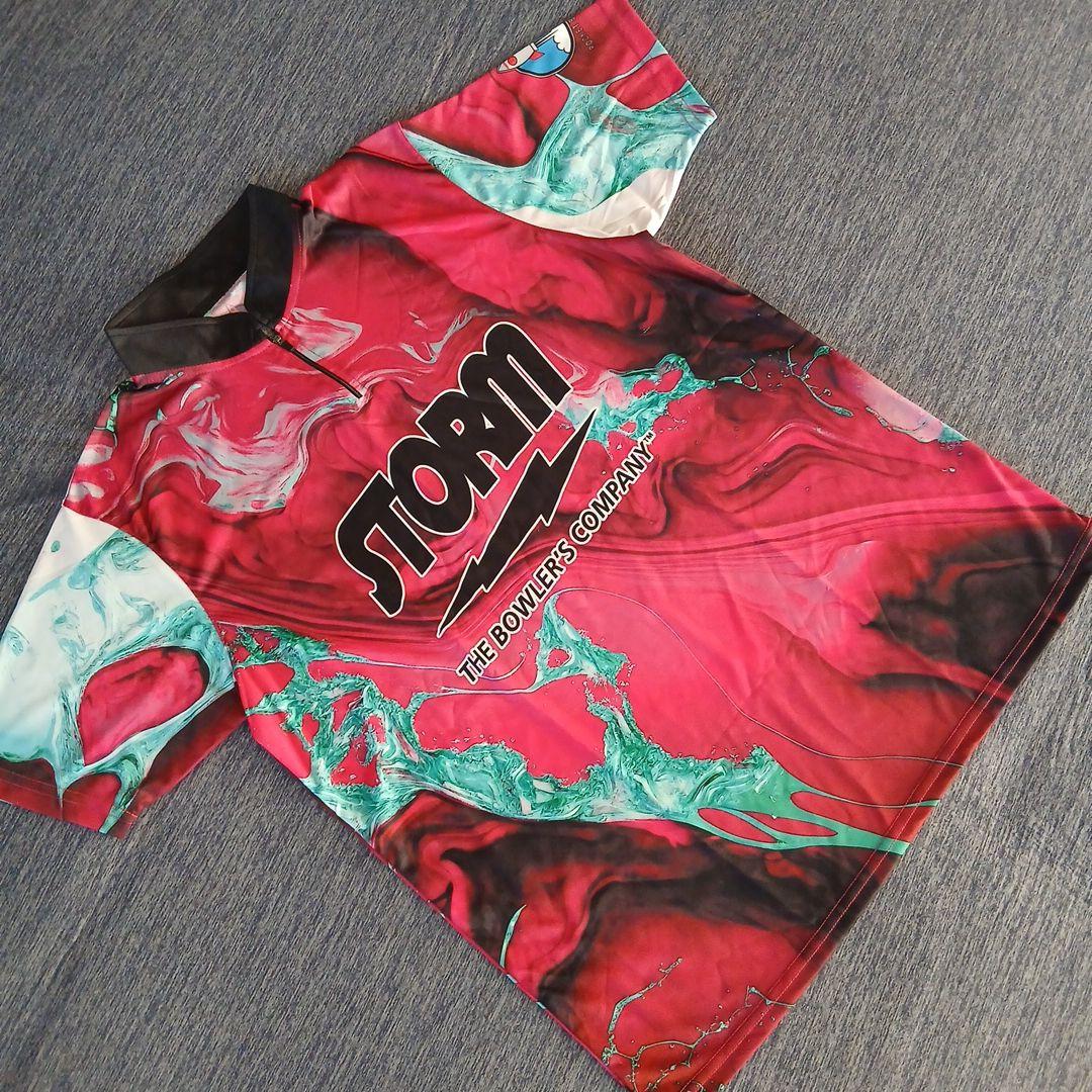 ✨新品✨ボウリングウェア　STORM　サイズXL　ピンク　USA製