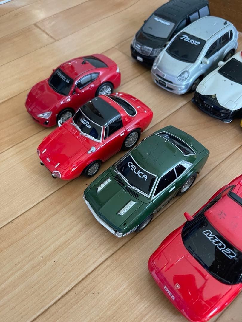 ミニカー　トヨタ　日産　マツダ　合計19台
