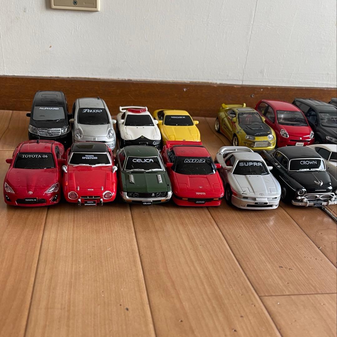 ミニカー　トヨタ　日産　マツダ　合計19台