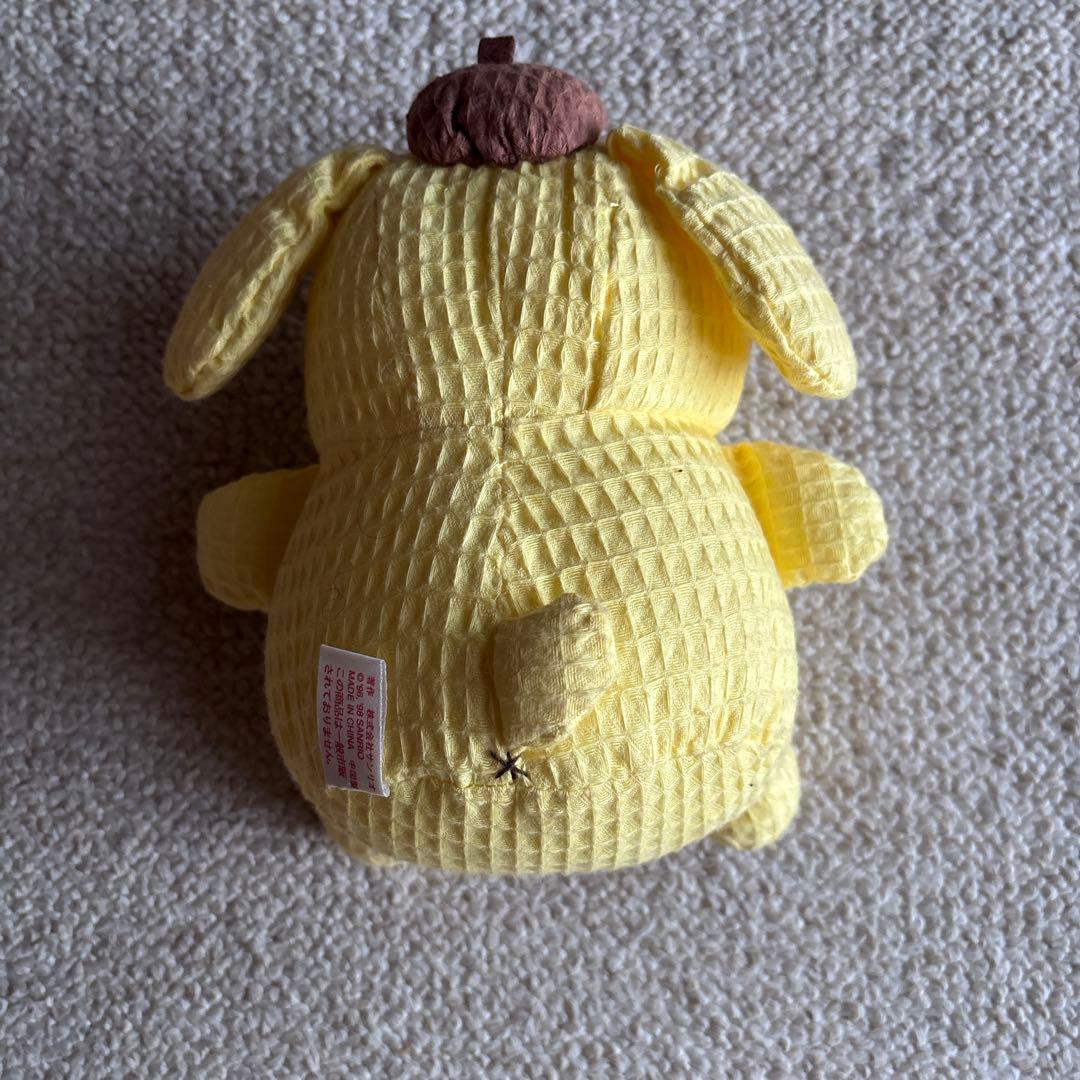 ポムポムプリン　ぬいぐるみ　当時物　1998年　平成レトロ　サンリオ　エイコー