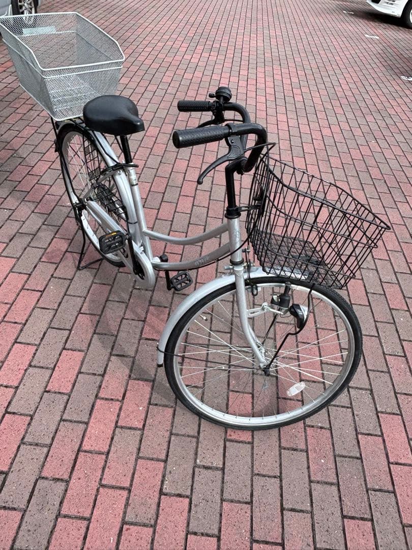 ツインバスケット・お買い物用ママチャリ(26㌅)お引き取り希望[配達可能]