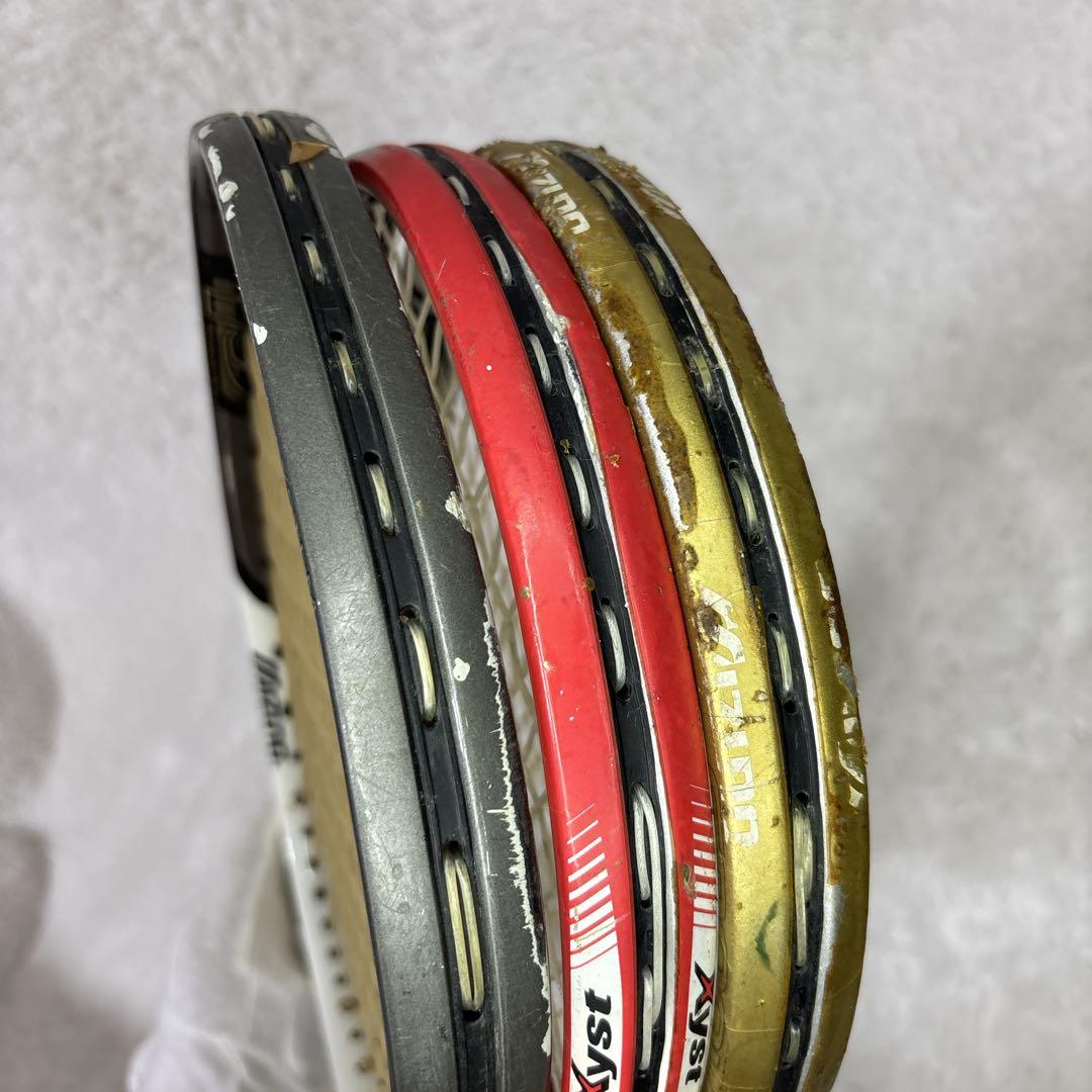 【3本セット】ミズノ xyst 軟式テニスラケットxyst S-1 ZZ