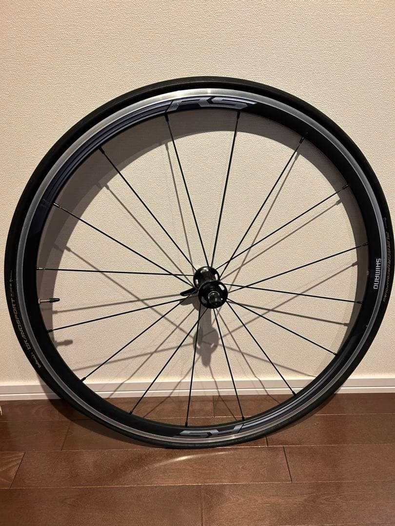 8*6様 【ホイール】ロードバイクのホイール　RS 前後セット　スプロケ付き