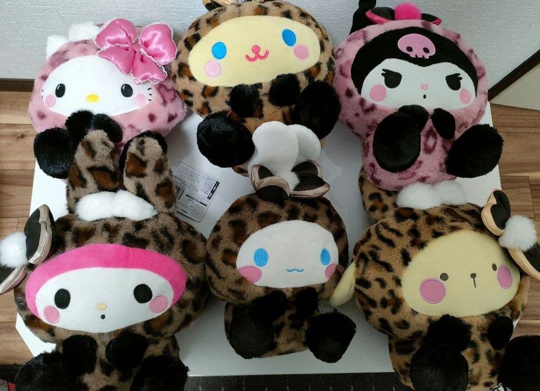 【最安値‼️早い者勝ち‼️】サンリオ ギャルらび BIGぬいぐるみ　6種コンプ