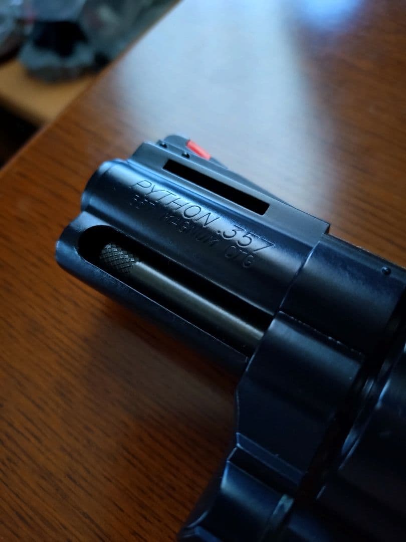 HWS スマイソン　2.5インチ　HWモデルガン　木製グリップ　アダプター付き