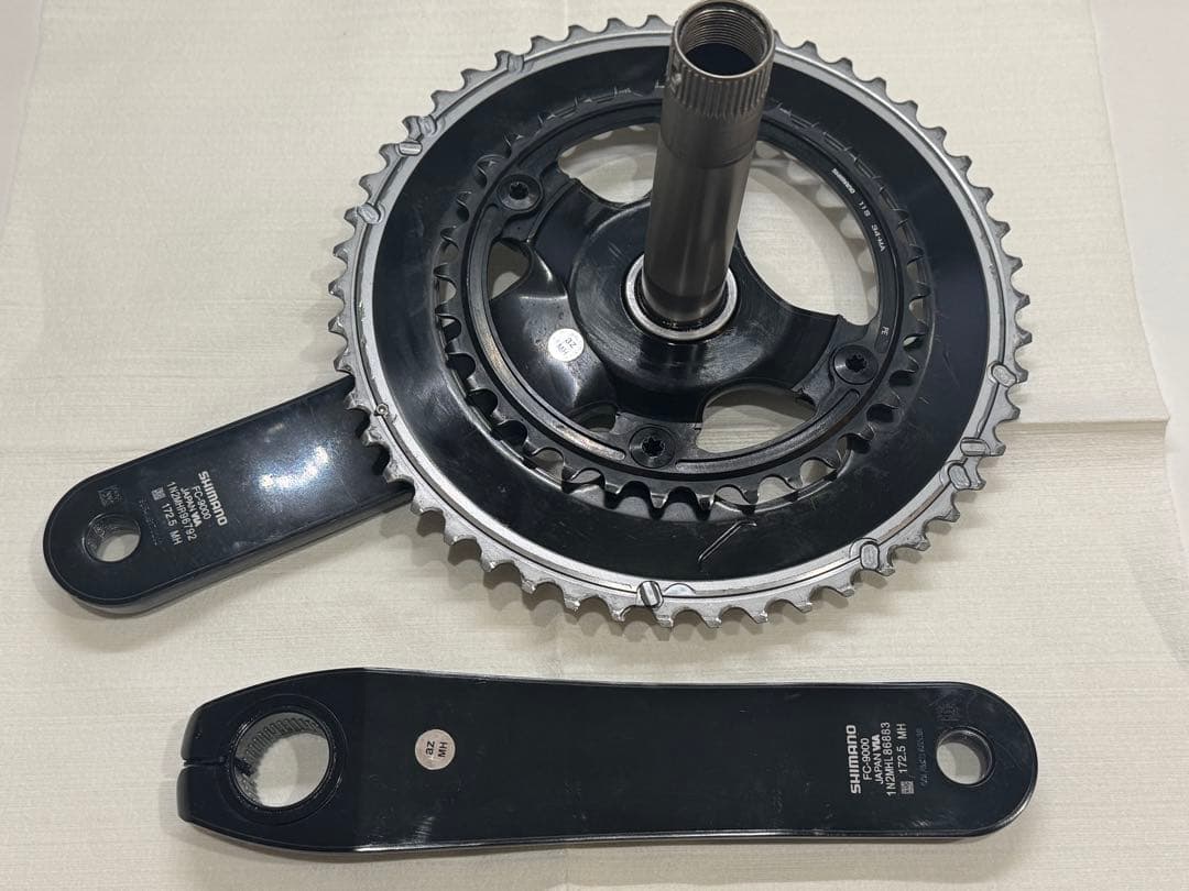 パーツ SHIMANO DURA-ACE FC-9000 50/34T 172.5mm