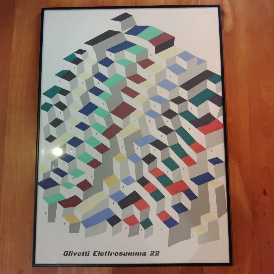 Elettrosumma　オリベッティ エレットロスンマ　ヴィンテージポスター