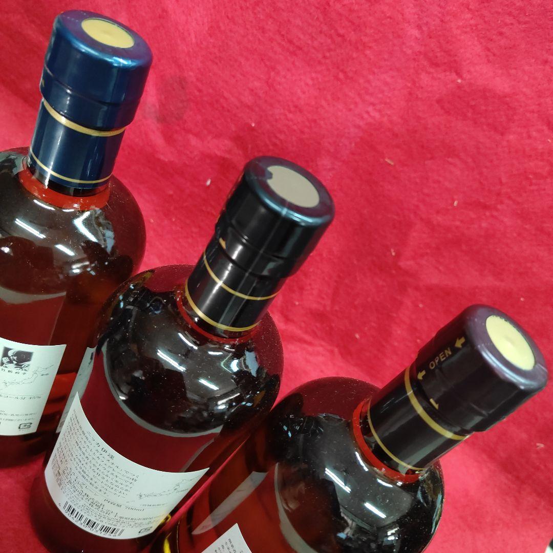 ニッカウイスキー　余市・伊達・宮城峡 700ml　3本　箱入り 【未開栓】