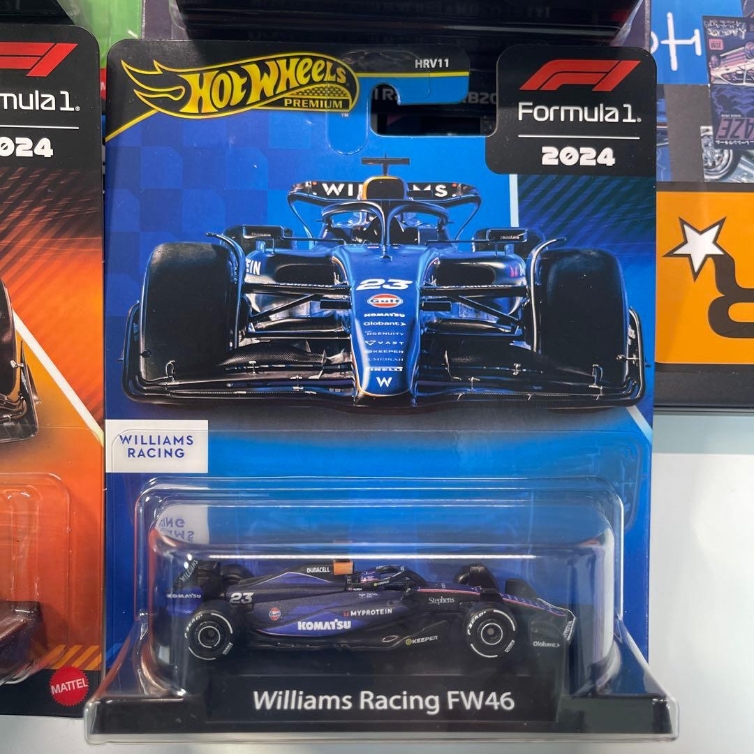 HOT WHEELS プレミアム F1 2024 4台セット（未開封）