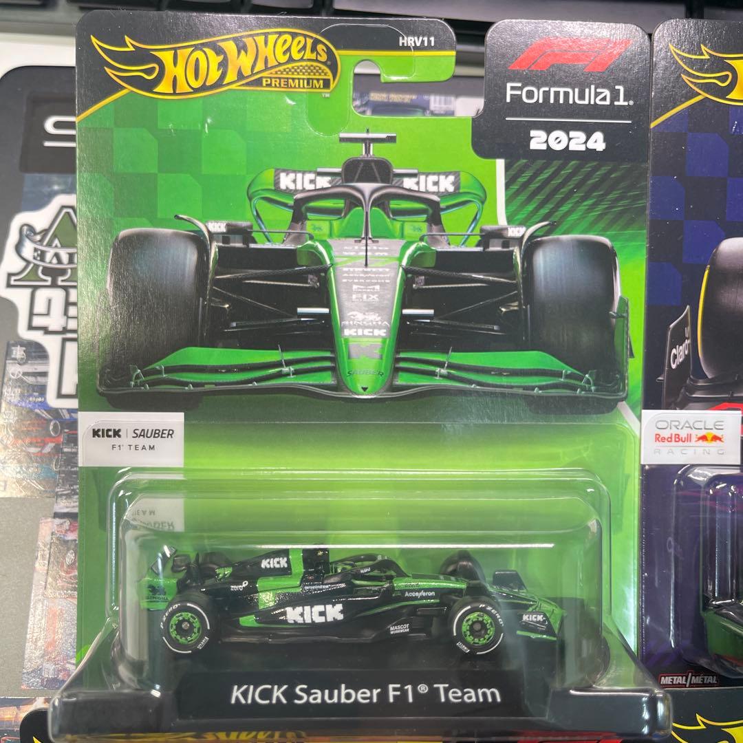 HOT WHEELS プレミアム F1 2024 4台セット（未開封）