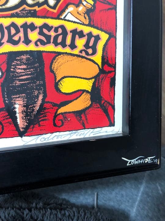 ロッキンジェリービーン　EROSTIKA5周年記念　シルクポスター　激レア