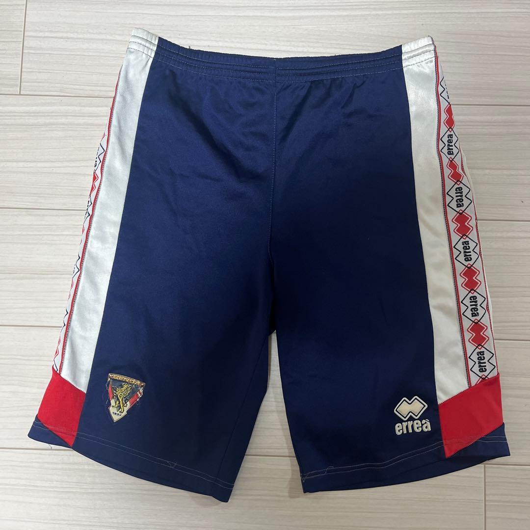 ジェノア　errea KENWOOD サッカーシャツとハーフパンツセット