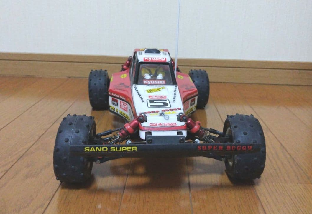 ラジコンカー　京商1/10電動4WD オフロードレーサー オプティマ 組立済品