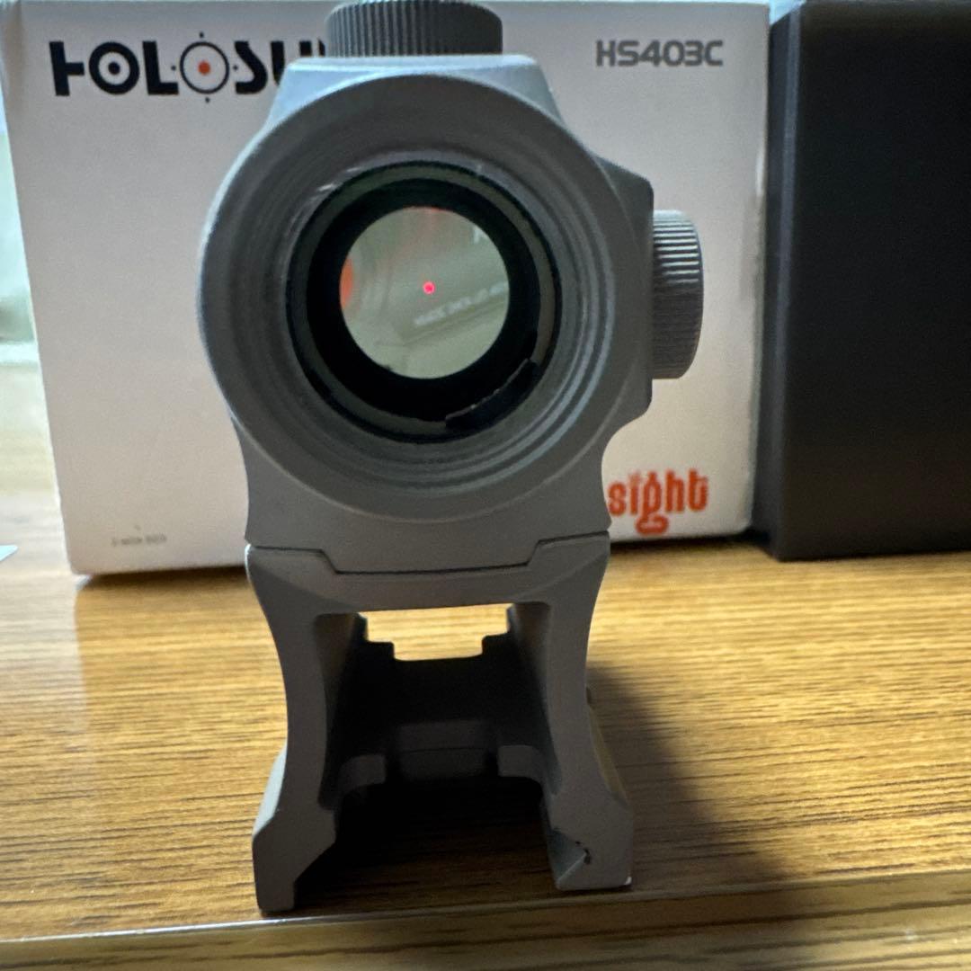 実物 ホロサン HOLOSUN HS403C 2MOAドットサイト