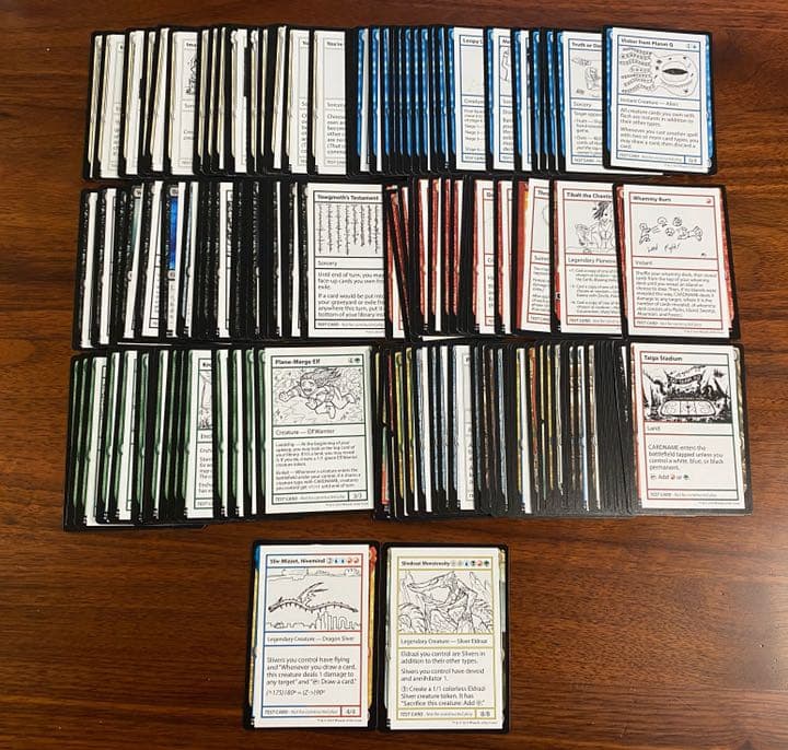 ミステリーブースター テストカード 121種コンプリートセットコンベンション