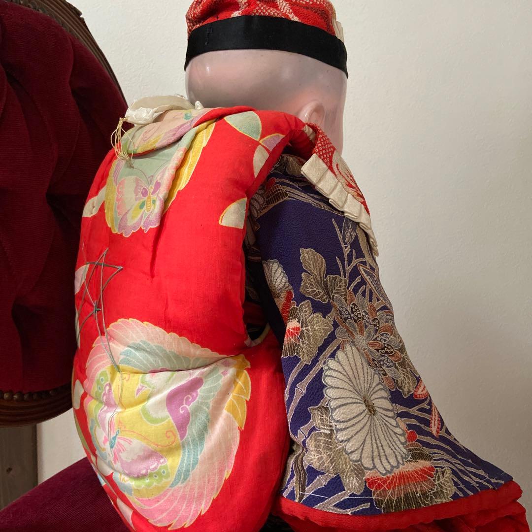 市松人形　抱き人形　明治抱き人形70センチ